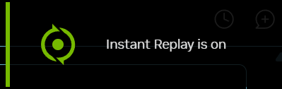حالة Instant Replay وهي تعمل بعد الإصلاح.